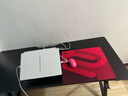 灏森梦电脑桌台式电竞游戏桌椅套装碳纤维纹理组合桌子家用办公学习书桌 【Max-配件款】碳纤维+黑架140CM 实拍图