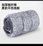 五月花33CM配布2块装刮刮桶免手洗平板拖把干湿两用拖布地拖超细纤维 实拍图