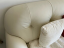 冬熊棉花糖真皮沙发法式奶油风客厅小户型轻奢白色钢琴键云朵沙发 【大四人位3.1米】 进口纳帕头层牛皮【豪华版】乳胶+4CM紫罗兰 实拍图