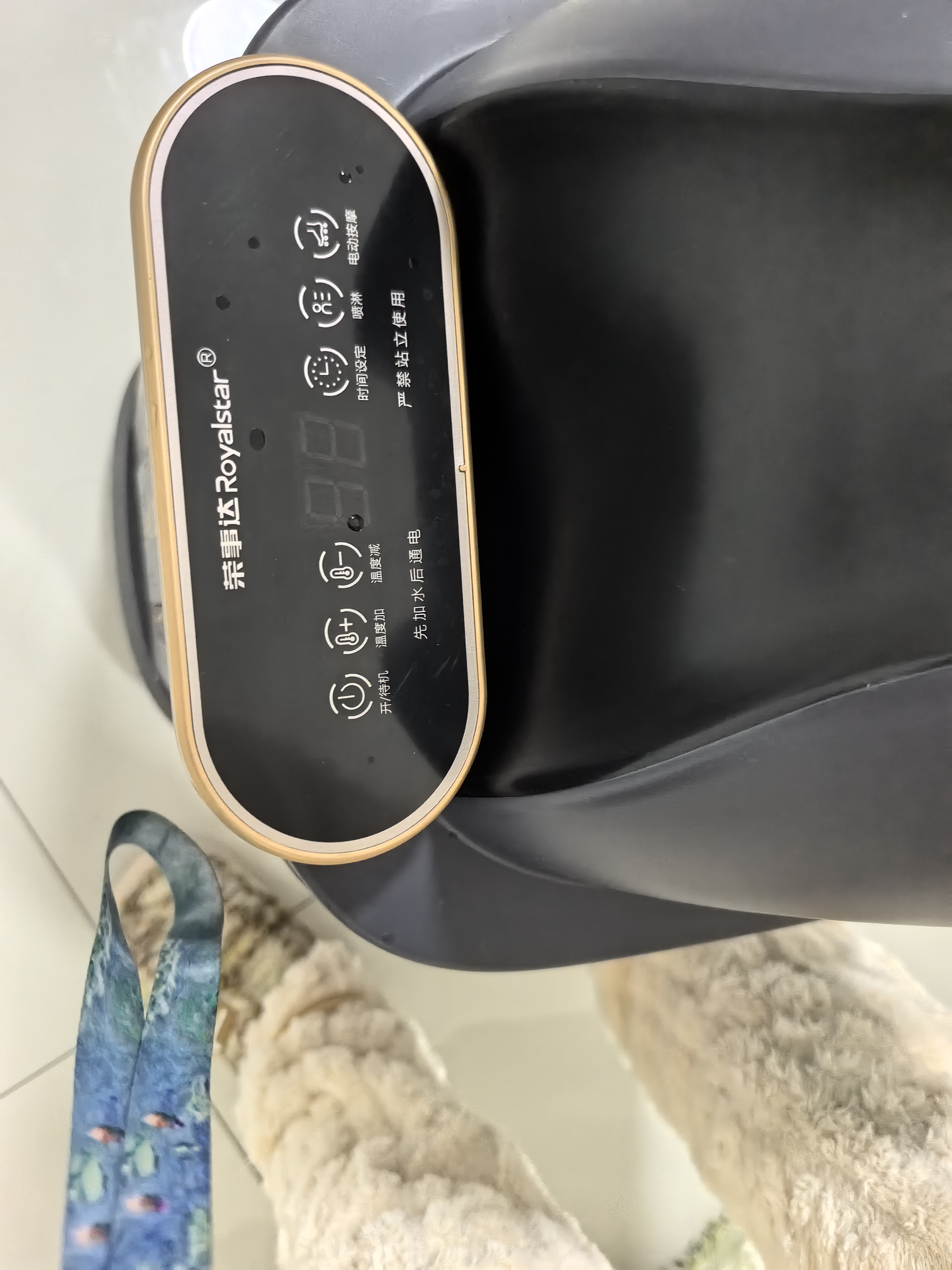 荣事达泡脚桶过膝足浴盆泡脚盆加热全自动按摩洗脚盆电动恒温加热加高加厚高深桶洗脚桶 热销爆款【75CM过膝深桶+按摩盘可拆洗】熏蒸膝盖 实拍图