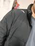 安踏面包羽绒服丨四防科技男士冬季保暖防泼水油污风鸭绒运动加厚外套 【L码充绒163g-字母款】黑-1 3XL / (190) 适合170-180斤 实拍图