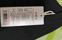 京东京造【10A抗菌T】长袖t恤男卫衣打底衫衣服白小T男装 黑色 M 实拍图