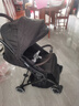 B-BEKO婴儿推车可坐可躺轻便折叠可上飞机0-4岁高景观减震婴儿车新生儿 黑色（3代升级款）95%的选择 实拍图