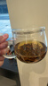 富光花茶杯 男女士茶水分离杯子 双层办公泡茶玻璃杯带把高硼硅水杯 实拍图