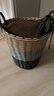 京惠思创脏衣篮浴室神器收纳篮收纳筐玩具收纳桶脏衣篓折叠洗衣篮棕色大号 实拍图