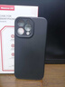 纽曼 适用苹果13promax手机壳 iphone13/13pro保护套液态硅胶亲肤镜头全包超薄防摔简约纯色软壳男女款 【石墨黑】镜头全包丨亲肤手感 苹果13ProMax【6.7英寸】 实拍图