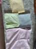 竹一百 方巾4条竹纤维成人小毛巾洗脸巾擦手巾吸水面巾儿童毛巾25*25cm 实拍图