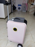 Airwheel爱尔威电动行李箱可骑行拉杆箱可坐可代步铝框箱包20英寸登机箱 实拍图