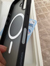 绿联适用iPhone16手机壳 苹果16磁吸壳 MagSafe保护套 无线充电 防摔抗指纹防磨防震超薄 磨砂黑色 实拍图