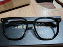奢鸟【木质纹镜腿黑框】框架防蓝光眼镜无度数平光镜电脑手机护目镜 实拍图