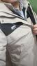JEEP SPIRIT冲锋衣男秋冬撞色运动夹克男三合一登山服 卡其【三合一】2XL 实拍图