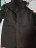 京东京造冬季短款连帽滑雪羽绒服户外派克服加厚保暖外套男 黑色 XL 实拍图