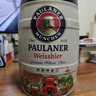 保拉纳（Paulaner）柏龙 酵母型小麦白啤 5L*1桶装 德国啤酒 京东自营 实拍图