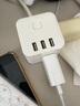 公牛（BULL）魔方智能USB插座 插线板/插排/排插/接线板/宿舍家用拖线板  GN-U303U 白色魔方总控开关USB插座 实拍图