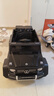 福儿宝（FUERBAO）奔驰授权儿童电动车六驱可坐大人遥控玩具车小孩宝宝双人越野送礼 六驱黑+后备箱+双皮座+双油门+软胎 实拍图