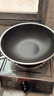 炊大皇 炒锅 304不锈钢炒菜锅煎锅 平底不粘炒锅32cm 可立可视盖不挑灶 实拍图