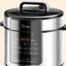 美的（Midea）电压力锅5L 家用智能 0涂层钢胆大屏操控智能开盖煮双胆电饭煲高压锅适用4-6人MY-E5915G京东自营 实拍图