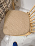 钟爱一生冬季毛绒坐垫屁垫椅子垫座垫海绵垫家用餐椅垫子久坐保暖可拆洗 【爆款】灯芯绒海绵垫（咖啡色） 40*43cm马蹄形 实拍图