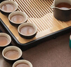 京东京造茶具整套 套装功夫茶盘茶台茶壶【黑陶小雅】 12件套家用茶具 实拍图