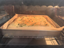 烤乐仕方形蛋糕卷28cm烤盘烘焙烤箱毛巾瑞士卷不粘月饼烤盘 实拍图