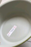 家用脸盆大号加厚塑料洗脸盆子洗澡用具衣服盆洗脚盆婴儿浴盆 撞色洗脸盆-绿白色-中号-1个 实拍图