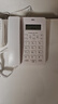 得力（deli）电话机座机 固定电话 办公家用 来去电查询 可接分机 13606白 实拍图