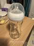 新安怡（AVENT） AVENT 飞利浦新安怡婴儿宽口径玻璃奶瓶防胀气240ml4只装 8 实拍图