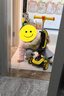 babycare儿童滑板车2-6岁二合一折叠童车重力转向宝宝可坐生日礼物 洛克黄 实拍图