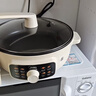 美的（Midea）家用电饼铛烙饼锅 早餐机三明治煎烤机电火锅炒锅烤肉锅 60mm加深 多功能电煎锅抗菌电饼档KE3062 实拍图