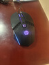 惠普（HP）M1有线游戏鼠标黑色轻音版 发光电竞鼠标USB游戏办公台式机电脑笔记本 LOL吃鸡网吧 实拍图