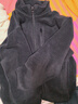 优衣库童装男童女童摇粒绒拉链茄克长袖外套夹克478141 09 黑色 120 实拍图