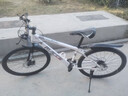 麦希（Macce）山地自行车男变速越野单车公路赛车学生大人女成人通勤车 MX530硬叉版-亮光白-辐条轮 26寸21速【建议身高160-180cm】 实拍图