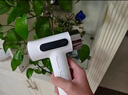 物克充电式无线吹风机学生宿舍专用电吹风不插电美术联考usb锂电池吹热风大功率 珍珠白/15600毫安续航+100档暴风+3万转 实拍图