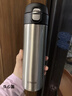 虎牌（TIGER）保温保冷杯学生弹盖不锈钢水杯子MMJ-A48C-XCX不锈钢色480ml 实拍图