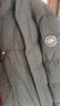 京东京造【高充绒312G】90绒羽绒服男冬季男女长款加厚保暖外套 灰色 S 实拍图