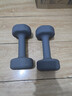 PROIRON普力艾 浸塑哑铃男士健身家用器械纯铁环保无味5kg*2 实拍图