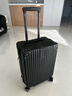 SOO行李箱男万向轮拉杆箱耐磨抗摔20英寸A330旅行箱密码箱女商务黑色 实拍图
