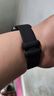 臣颂（CHENSONG）适用小米手环9Pro/8Pro硅胶表带 红米Watch6/5/4手表带 Redmiwatch5esim运动手表替换柔软腕带黑色 实拍图