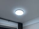 欧普照明（OPPLE）全光谱护眼吸顶灯卧室灯智能LED照明灯具简约现代快装圆形包安装 实拍图