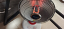 奥克斯 小太阳取暖器电暖器家用电暖气桌面烤火炉取暖气电暖风机电热器取暖炉加热器炭纤维管发热 【加强速热款】800W+2档调节+直径370MM 实拍图
