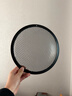 适用于美的侧吸油烟机过滤网cxw200原装抽油烟机通用TJ9011内网圆形油网 黑色粗孔1个装 实拍图