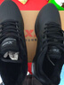 特步运动鞋男鞋跑鞋冬季皮面防水轻便减震健身休闲慢跑步鞋子男黑色 实拍图