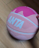 安踏（ANTA）篮球儿童5号小学生幼儿园4号室内外耐磨橡胶青少年7号蓝球 粉5号 实拍图