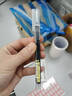 真彩（TRUECOLOR）直液式中性笔黑色0.5mm全针管速干大容量巨能写商务办公走珠签字笔考试刷题笔热门商品12支/盒101K 实拍图