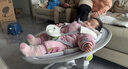 babycare婴儿电动摇椅0-1岁宝宝安抚摇篮椅哄娃睡觉神器新生儿礼物 轻奢款 实拍图