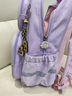 Hello Kitty库洛米书包小学女生三二一年级女童护脊减负儿童库洛米651C紫 实拍图