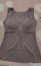 欧迪芬女士保暖背心带胸垫蕾丝边加绒加厚内穿打底一体绒内衣无痕秋冬M 实拍图
