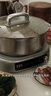 九阳（Joyoung）0涂层IH秒涮电火锅火锅专用锅电锅家用4-8人分体式可拆洗多功能电蒸锅不锈钢电煮锅6L火锅锅GN12 实拍图