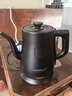 金灶（KAMJOVE） 茶艺专用泡茶烧水壶优雅长嘴电热水壶随手泡开水壶自动断电热水壶煮水壶家用1L 1L T-93（磨砂黑色） 实拍图
