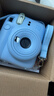 富士（FUJIFILM）instax  mini12 一次成像 立拍立得相机 mini12 绣球蓝 套餐八（官方标配+相机包+相册+白边相纸20张） 实拍图